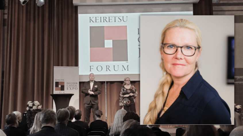 LWA talar med Anette Nordvall angående deras samarbete med Keiretsu Forum Nordics